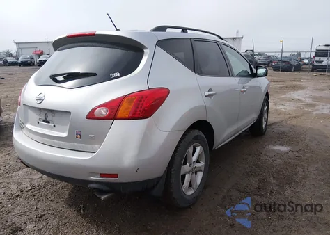 2009 Nissan Murano S z USA, uszkodzony, nr VIN JN8AZ18U79W014788